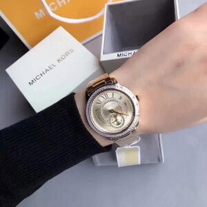 Michael Kors Madelyn Pavé Gold-Tone Watch, 40mm